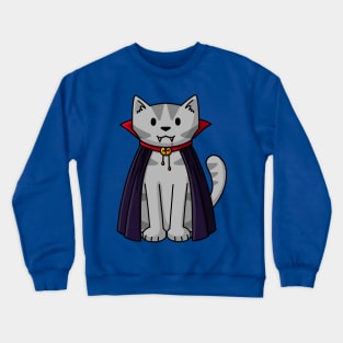 Vampire Cat Crewneck Sweatshirt